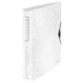   Gyűrűskönyv A/4 4 gyűrűs 3cm LEITZ WOW Active softclick fehér