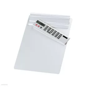   Felírótábla, Wedo, A/4, alumínium, álló, számológéppel
