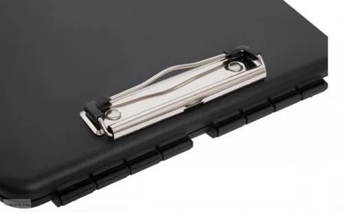 Felírótábla, Maul, A/4, műanyag, fedeles, keskeny, álló