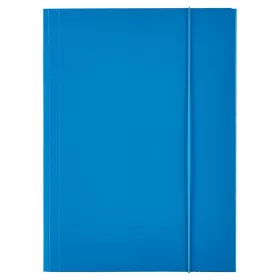 Iratgyűjtő gumis A/4 karton ESSELTE ECONOMY kék