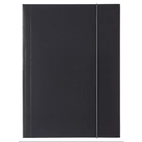 Iratgyűjtő gumis A/4 karton ESSELTE ECONOMY fekete