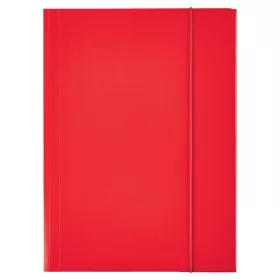 Iratgyűjtő gumis A/4 karton ESSELTE ECONOMY piros