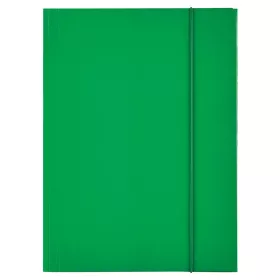 Iratgyűjtő gumis A/4 karton ESSELTE ECONOMY zöld