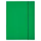 Iratgyűjtő gumis A/4 karton ESSELTE ECONOMY zöld