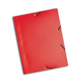 Iratgyűjtő gumis A/4 PP EXACOMPTA Standard piros