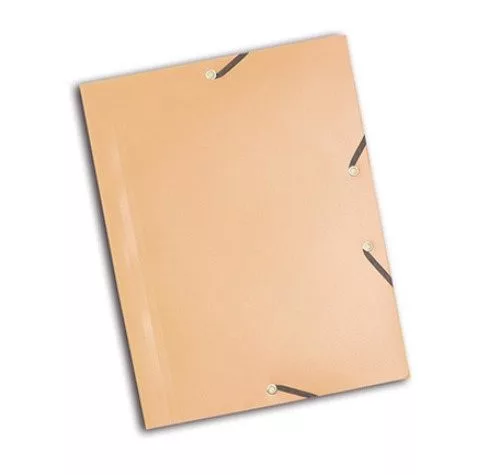 Iratgyűjtő gumis A/4 PP EXACOMPTA Standard baracksárga