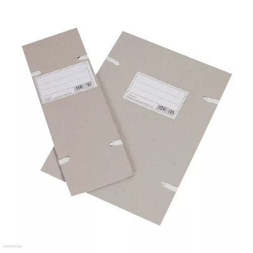 Irományfedél A/4 szalagos natúr 850g