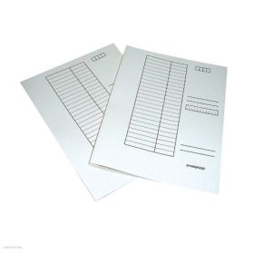 Gyorsfűző A/4 karton fehér