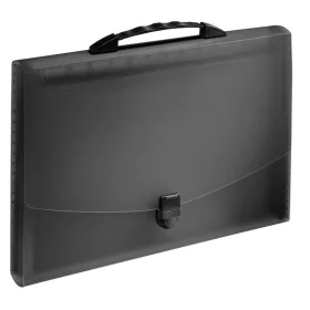 Irattáska harmónika műanyag ESSELTE VIVIDA fekete