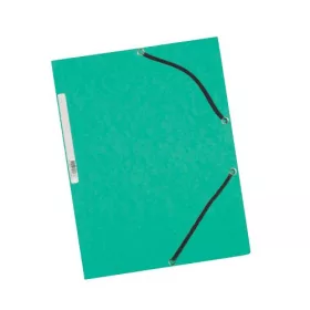 Iratgyűjtő gumis A/4 prespán Q-CONNECT zöld