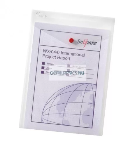 Irattasak Polyfile A/7 patentos, áttetsző 13306