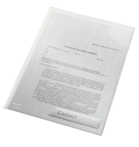 Genotherm A/4 lefűzhető Combifile kemény háttal 472800.. átlátszó