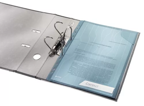 Genotherm A/4 lefűzhető Combifile kemény háttal 472800.. áttetsző kék