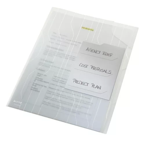 Genotherm A/4 lefűzhető Combifile rendszerező 472900.. átlátszó