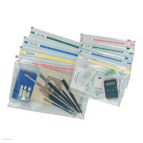 Irattasak A/4 húzózáras Zippa-Bag Snopake