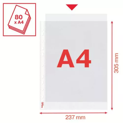 Genotherm A/4 Esselte Maxi, lefűzhető, 100 mikron, 259760