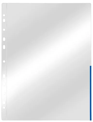 Genotherm A/4 lefűzhető színes szélű 5536.. kék