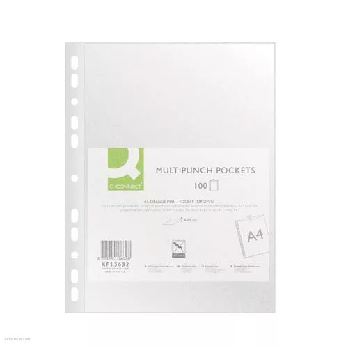 Genotherm A/4 lefűzhető KF00311 narancsos 50mikron