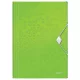 Iratgyűjtő gumis A/4 PP LEITZ WOW zöld