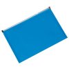 Iratgyűjtő tasak zipp A/4 PP Q-CONNECT kék
