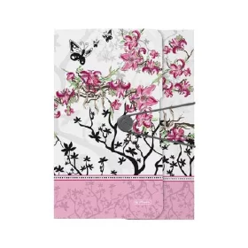 Iratgyűjtő gumis A/4 Herlitz PP Ladylike Bloom