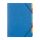 Rendezőmappa 7 részes prespán karton kék DONAU