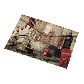   Iratgyűjtő tasak A/4 patentos PP 160 mikron PANTA PLAST London