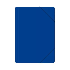 Iratgyűjtő gumis A/4 PP OFFICE PRODUCTS áttetsző kék