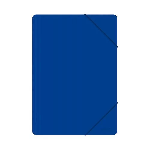 Iratgyűjtő gumis A/4 PP OFFICE PRODUCTS áttetsző kék