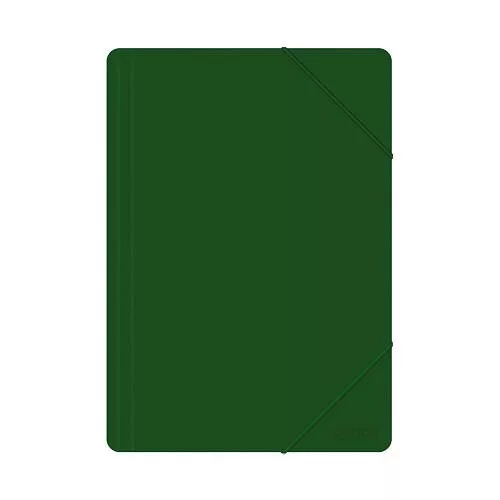 Iratgyűjtő gumis A/4 PP OFFICE PRODUCTS áttetsző zöld