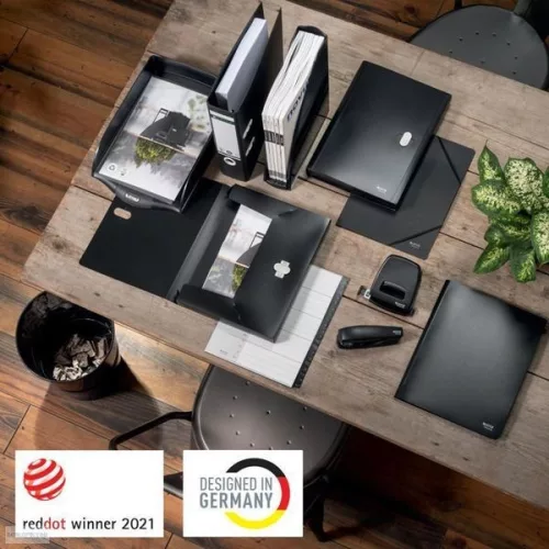 Irattartó tasak A/4  PP Recycle fekete 46780095