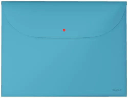 Iratgyűjtő tasak patentzáras A/4 PP LEITZ COSY Privacy 3db-os csomag nyugodt kék