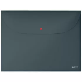   Iratgyűjtő tasak patentzáras A/4 PP LEITZ COSY Privacy 3db-os csomag bársony szürke