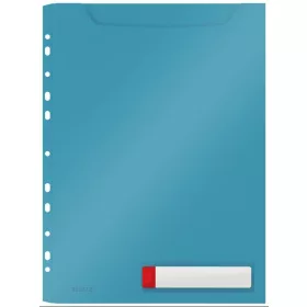   Genotherm A/4 lefűzhető LEITZ COSY Privacy jumbo PP, 3 db-os nyugodt kék