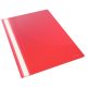 Gyorsfűző A/4, műanyag, standard, Vivida, piros