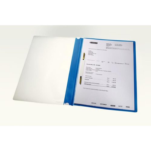 Gyorsfűző A/4, műanyag, standard, Vivida, piros