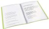 Iratvédő mappa vivda, PP, puha borítóval, 20 tasakos, zöld