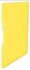 Iratvédő mappa Vivida, PP, puha borítóval, 20 tasakos, sárga