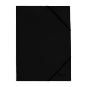 Iratgyűjtő gumis A/4 karton LEITZ Recycle fekete