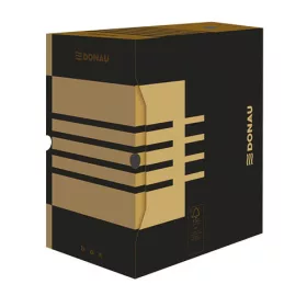 Archiválódoboz, 200 mm, A/4, Donau, barna