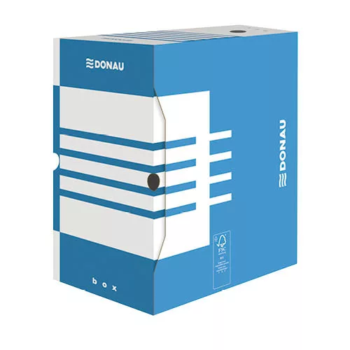 Archiválódoboz, 200 mm, A/4, Donau kék