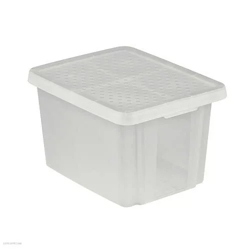 Tárolódoboz "ESSENTIALS" fedővel 26L