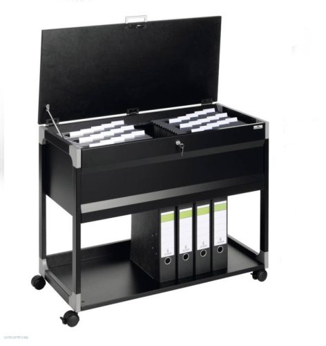Függőmappatartó, Durable System 100 Multi Top, görgős, tetővel 378701