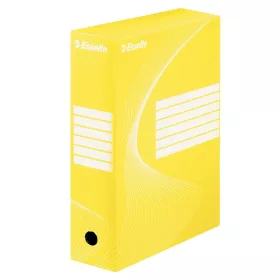 Archiválódoboz, 100 mm Esselte Boxy Color 12842.. sárga