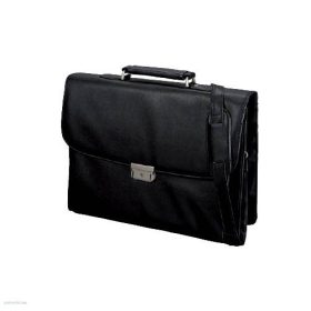 Aktatáska ALASSIO "CANTANA" bőrhatású, fekete
