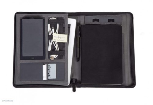 Konferenciamappa A/5 ALASSIO LUCA Polyester, antracit