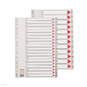 Regiszter ESSELTE A4 A-Z műanyag MAXI