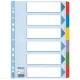 Elválasztólap ESSELTE A/4 karton 6rész Mylar