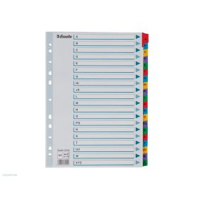 Regiszter ESSELTE A/4 A-Z karton MYLAR