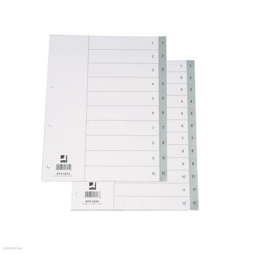 Regiszter Q-CONNECT A/4 A-Z PP